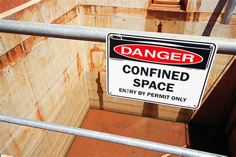 these confined spaces consist of sheet metal|confined space flashcards.